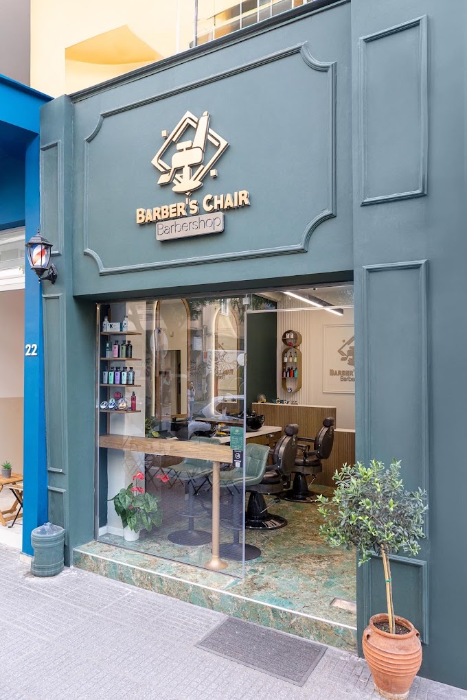 Barbershop storefront exterior